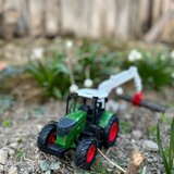 Macheta/jucarie tractor cu brat hidraulic