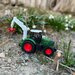 Macheta/jucarie tractor cu brat hidraulic.